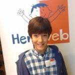 foto de un niño junto al logotipo de Hemiweb