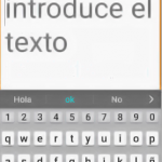 Instantánea de la aplicación