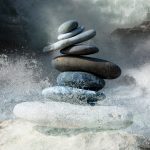Foto de rocas en equilibrio